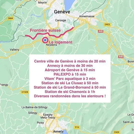 Daire Chez Jades Saint-Julien-en-Genevois
